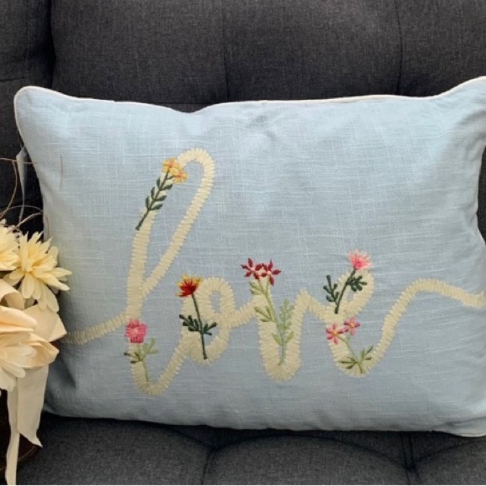 NEW “love” Decorative Pillow
